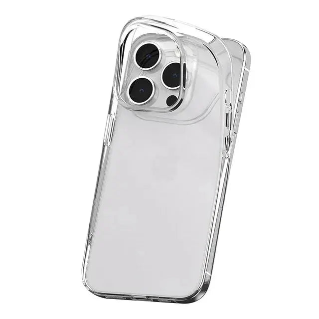 📱 Coque Silicone Transparente Ultra-Fine – Protection Élégante & Discrète
