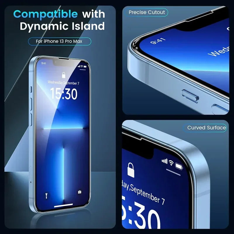 đĄïž 5x Film Protecteur en Verre TrempĂ© Arvin â CompatibilitĂ© iPhone 6 Ă iPhone 16 Pro Max