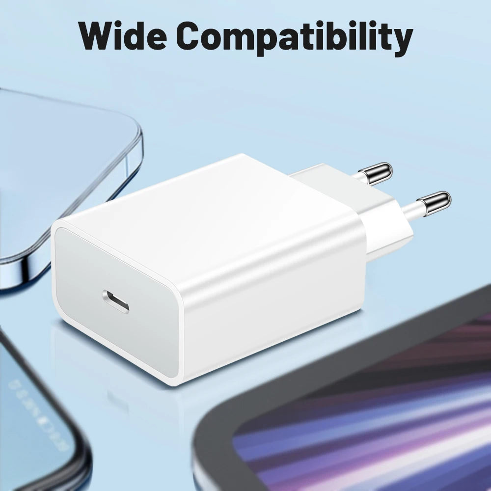 ⚡️ Chargeur Rapide USB-C 20W – GUSEYEE | Compact & Efficace