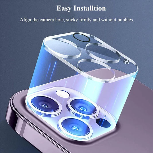 📸 Protecteur de Caméra en Verre Trempé – ALLOPUT pour iPhone 11 à 15 Pro Max